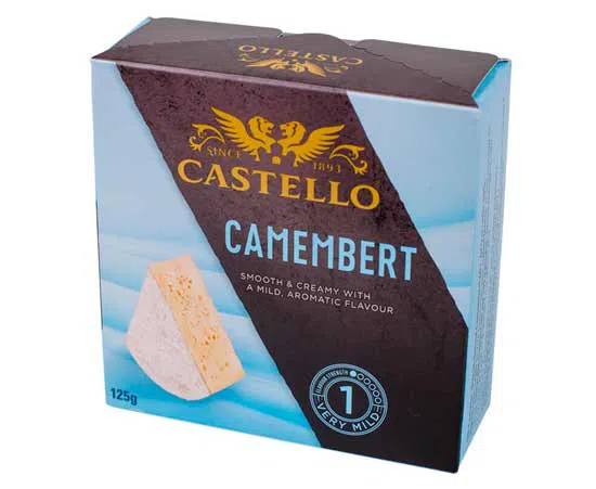 Сыр мягкий Камамбер ТМ Castello 50%