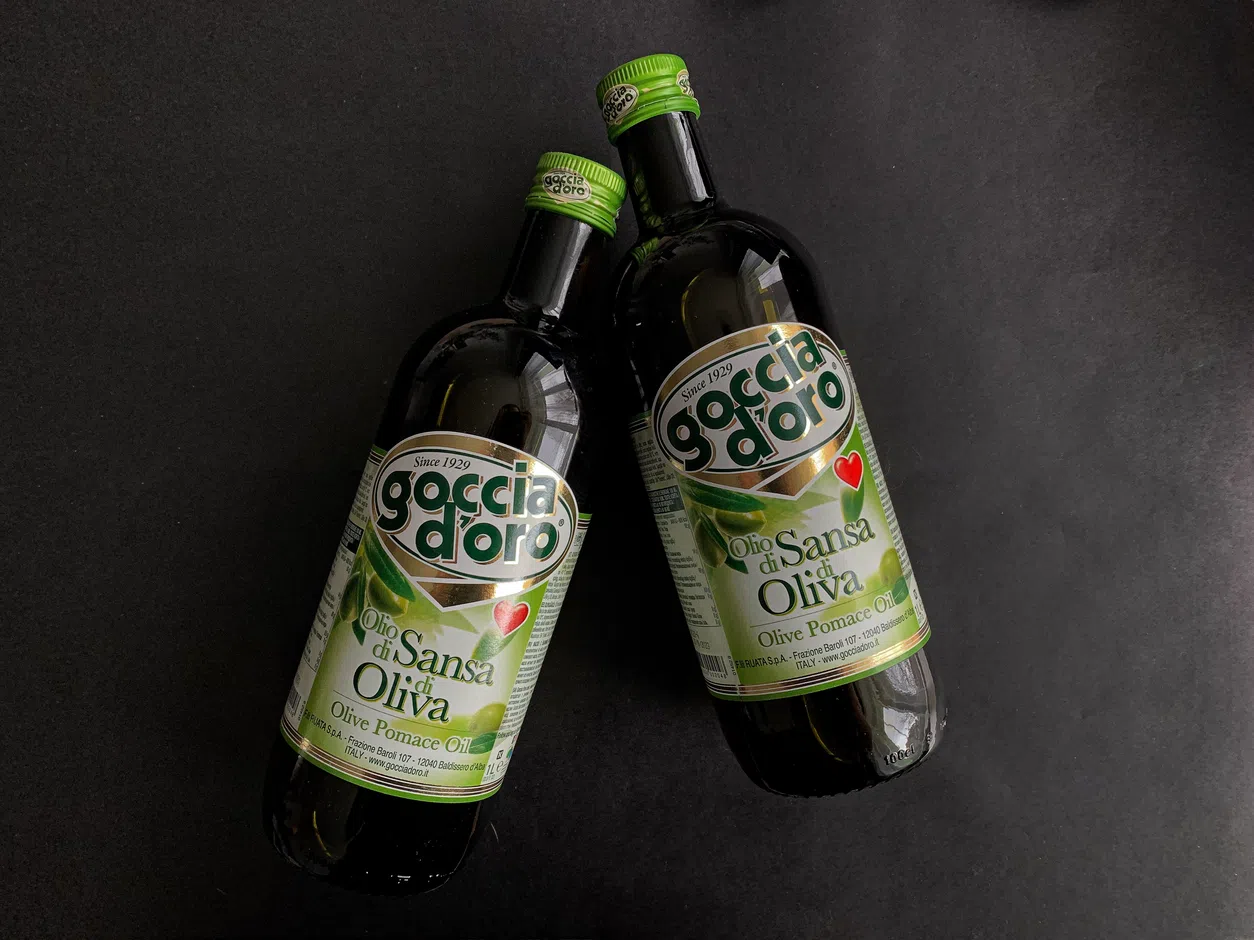 Олія оливкова Помас (для смаження) Gaccia Doro скло 1л